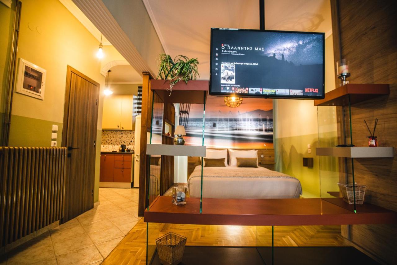 Air Loft Appartement Thessaloniki Buitenkant foto